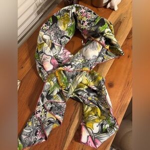 Spring Floral Scarf